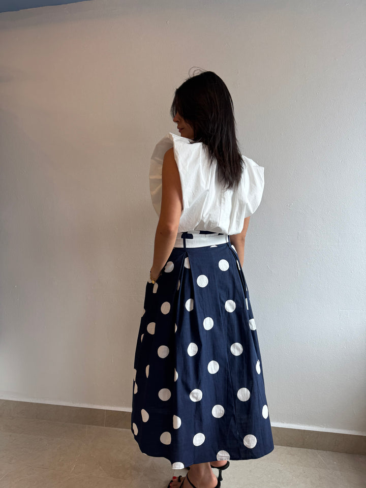 NAVY SKIRT
