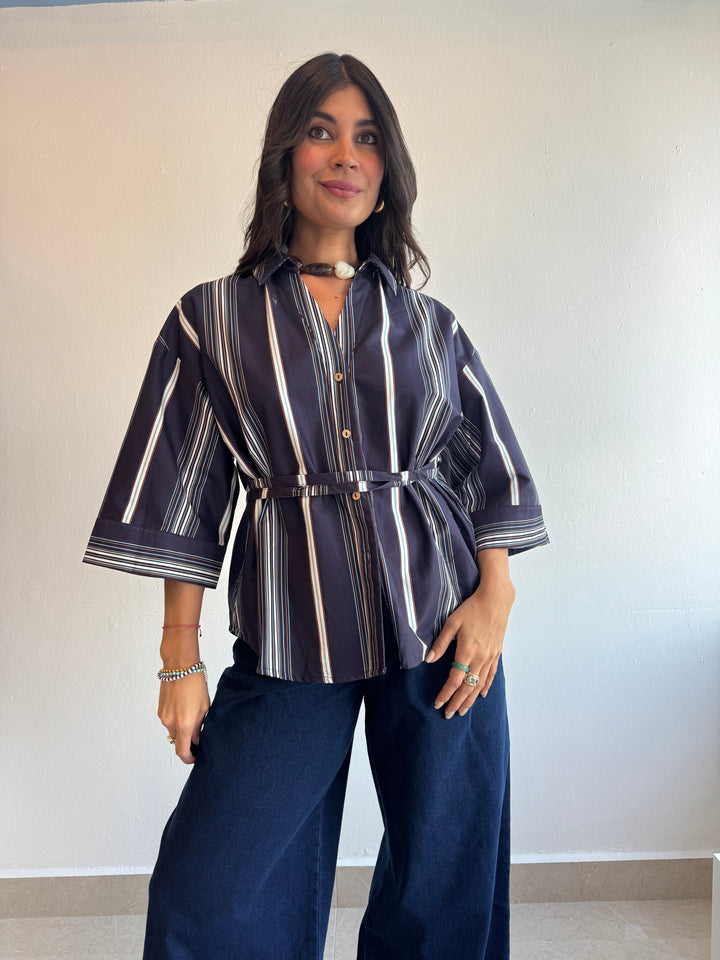 NAVY TOP