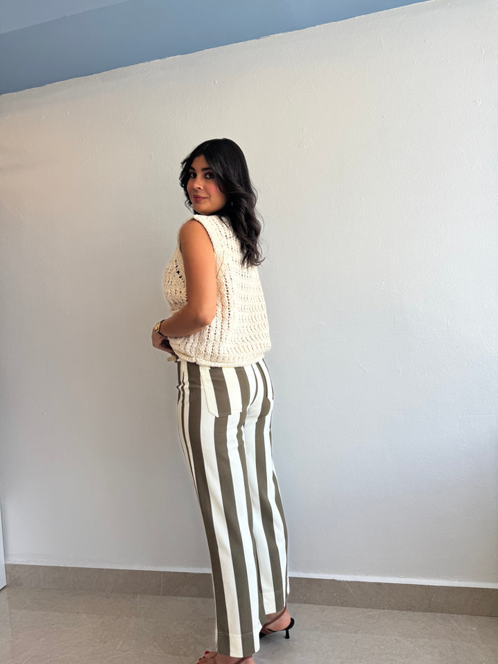 OLIVE PANTS