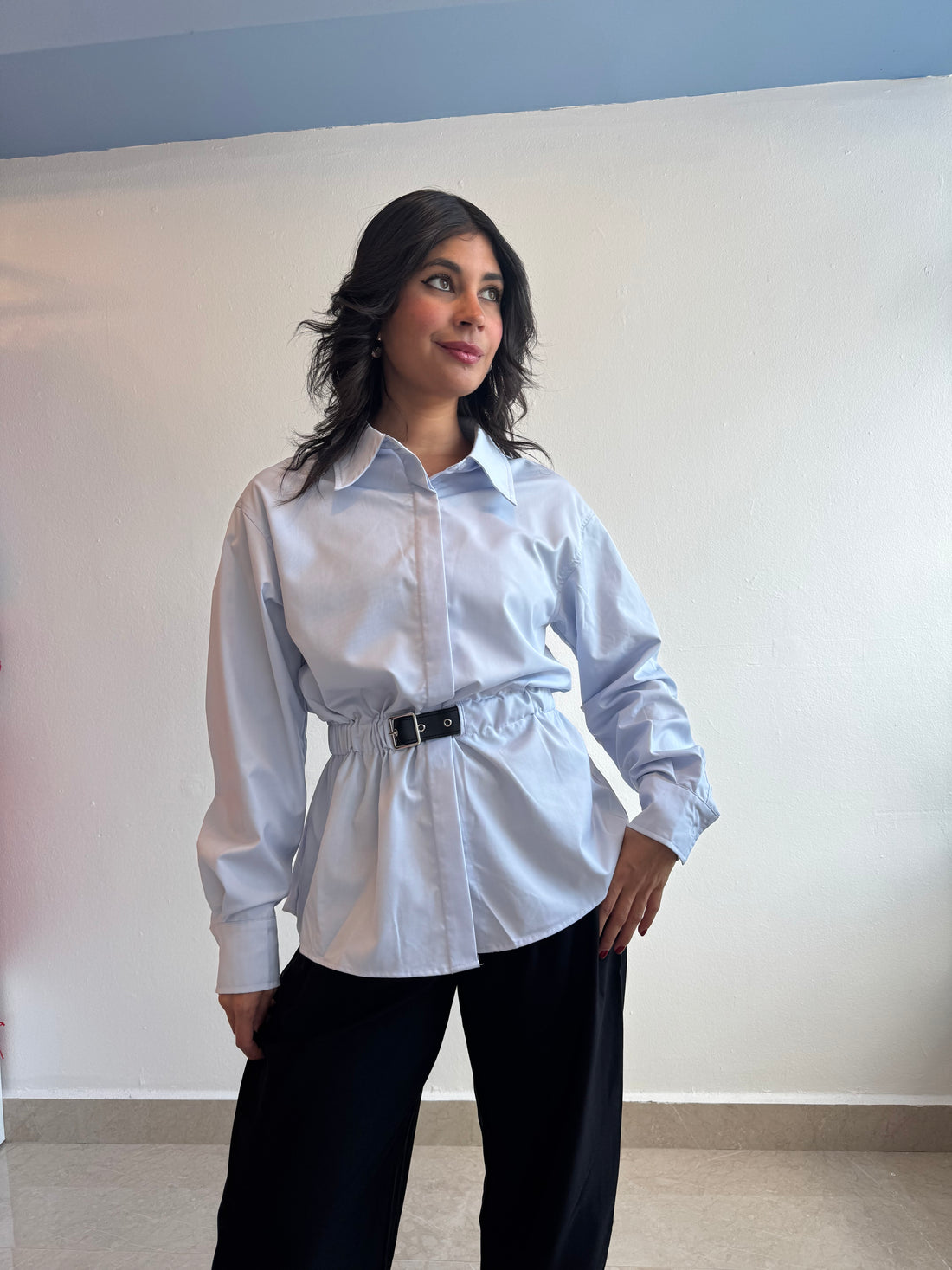 CHAMBRAY TOP