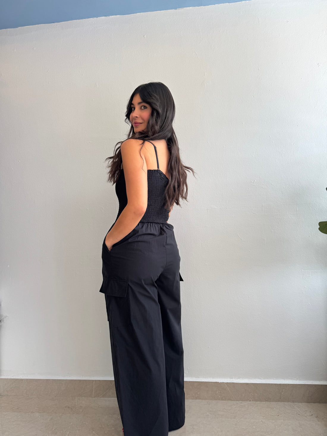 BLACK JUMPSUIT