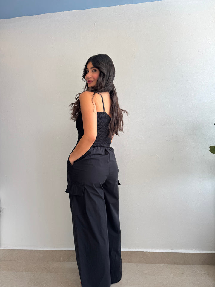 BLACK JUMPSUIT