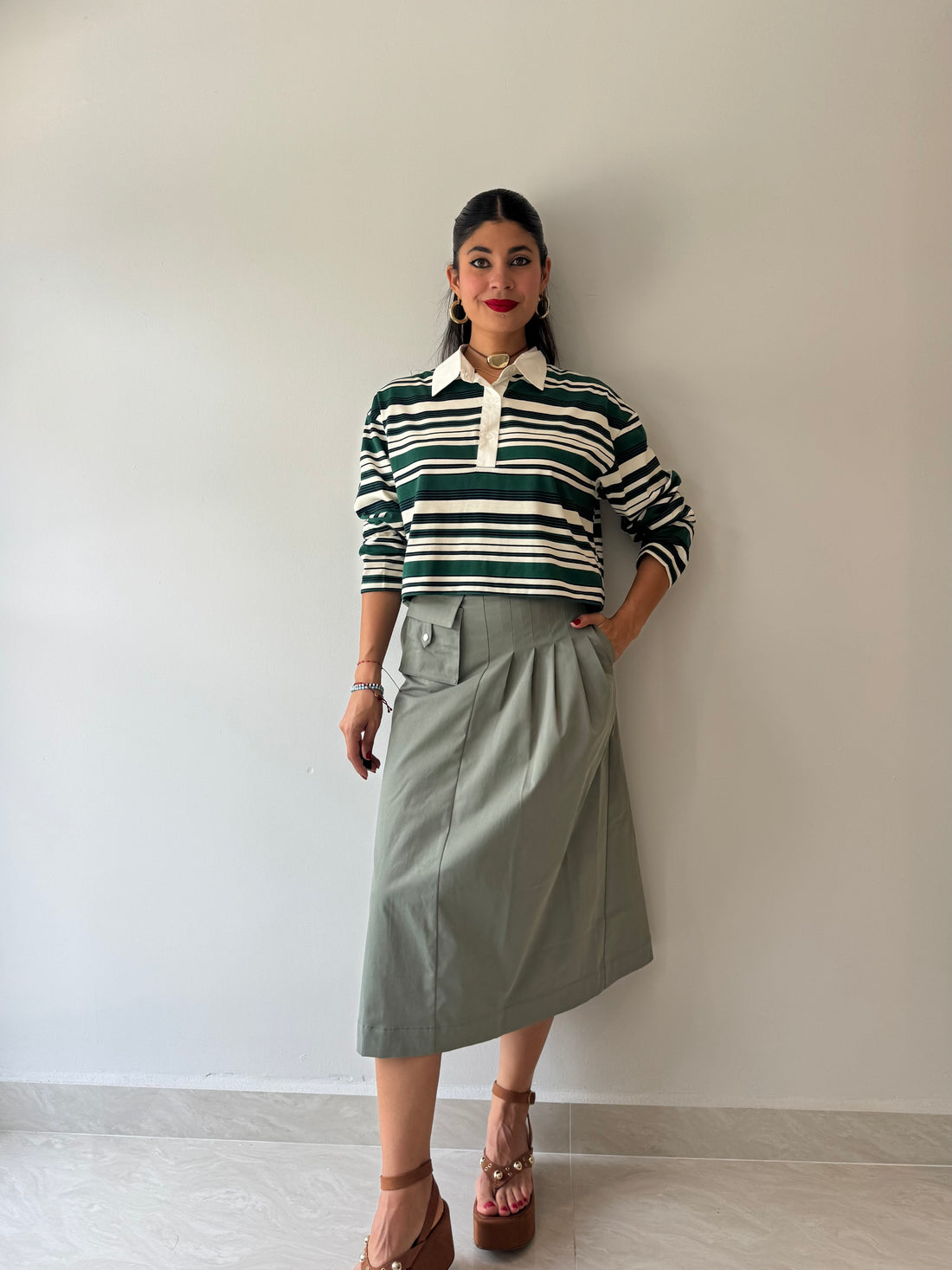 SAGE SKIRT