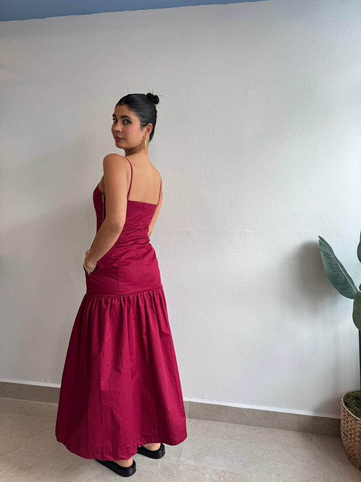 WINE DRESS
