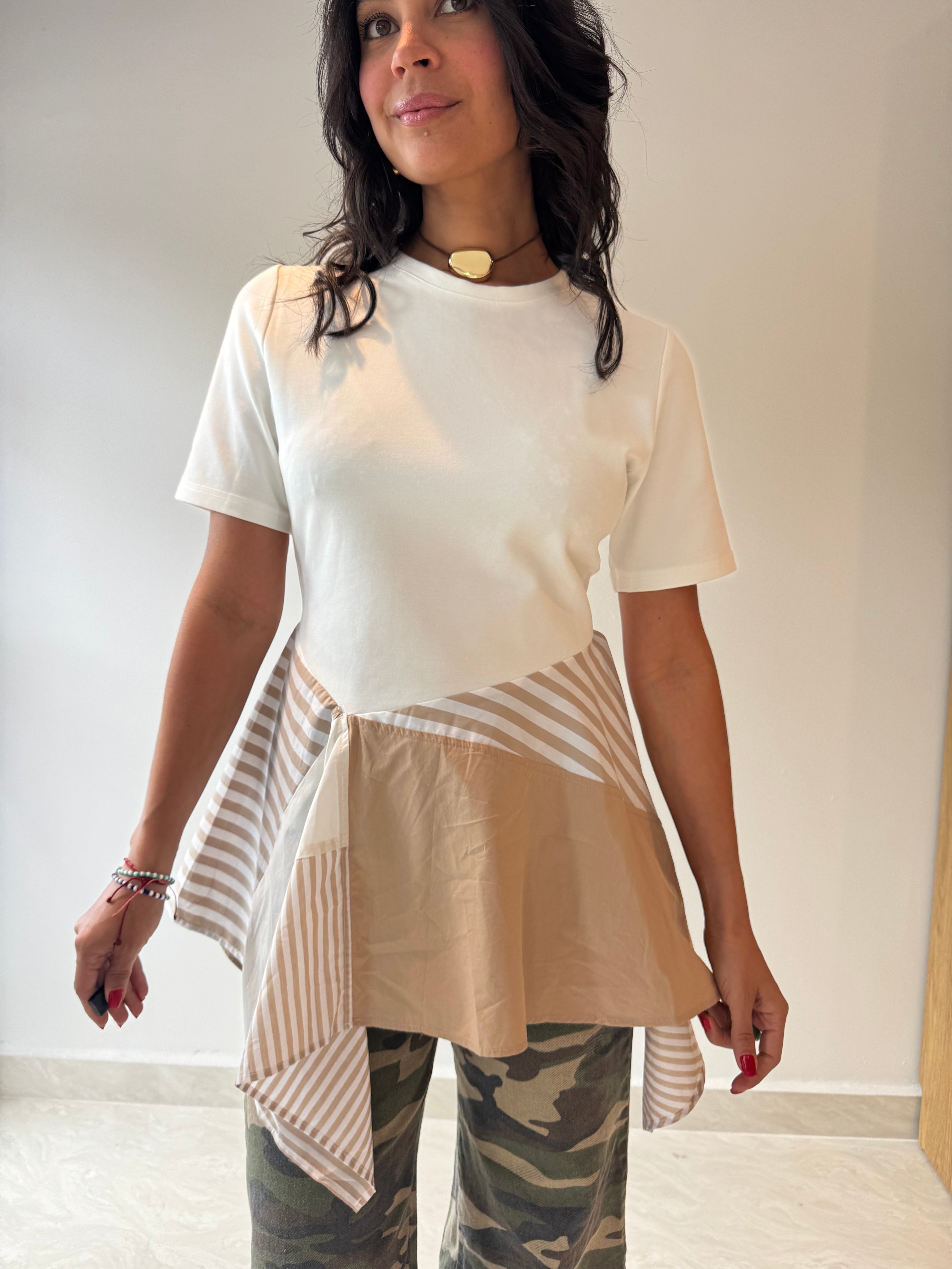 BEIGE TOP