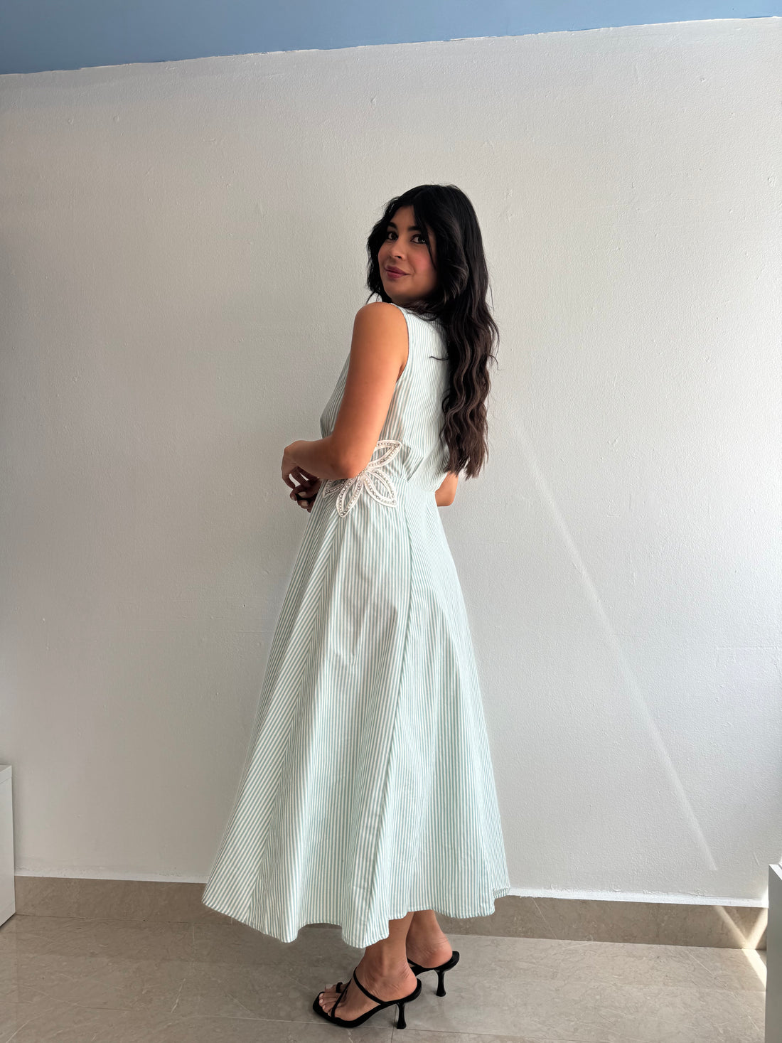 SAGE DRESS