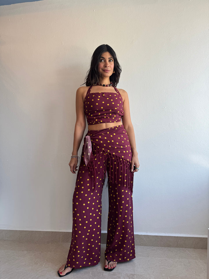 BURGUNDY SET