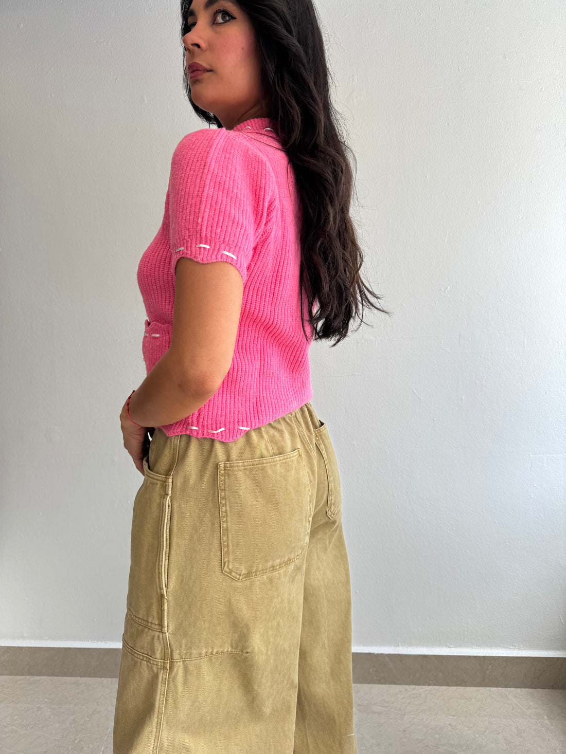 PINK CARDIGAN