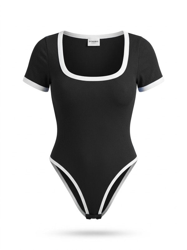 TWO TONE BODYSUIT