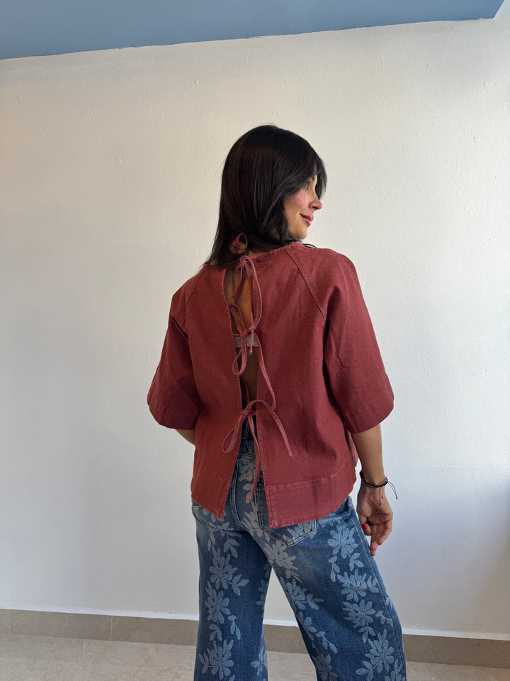 BRICK BLOUSE