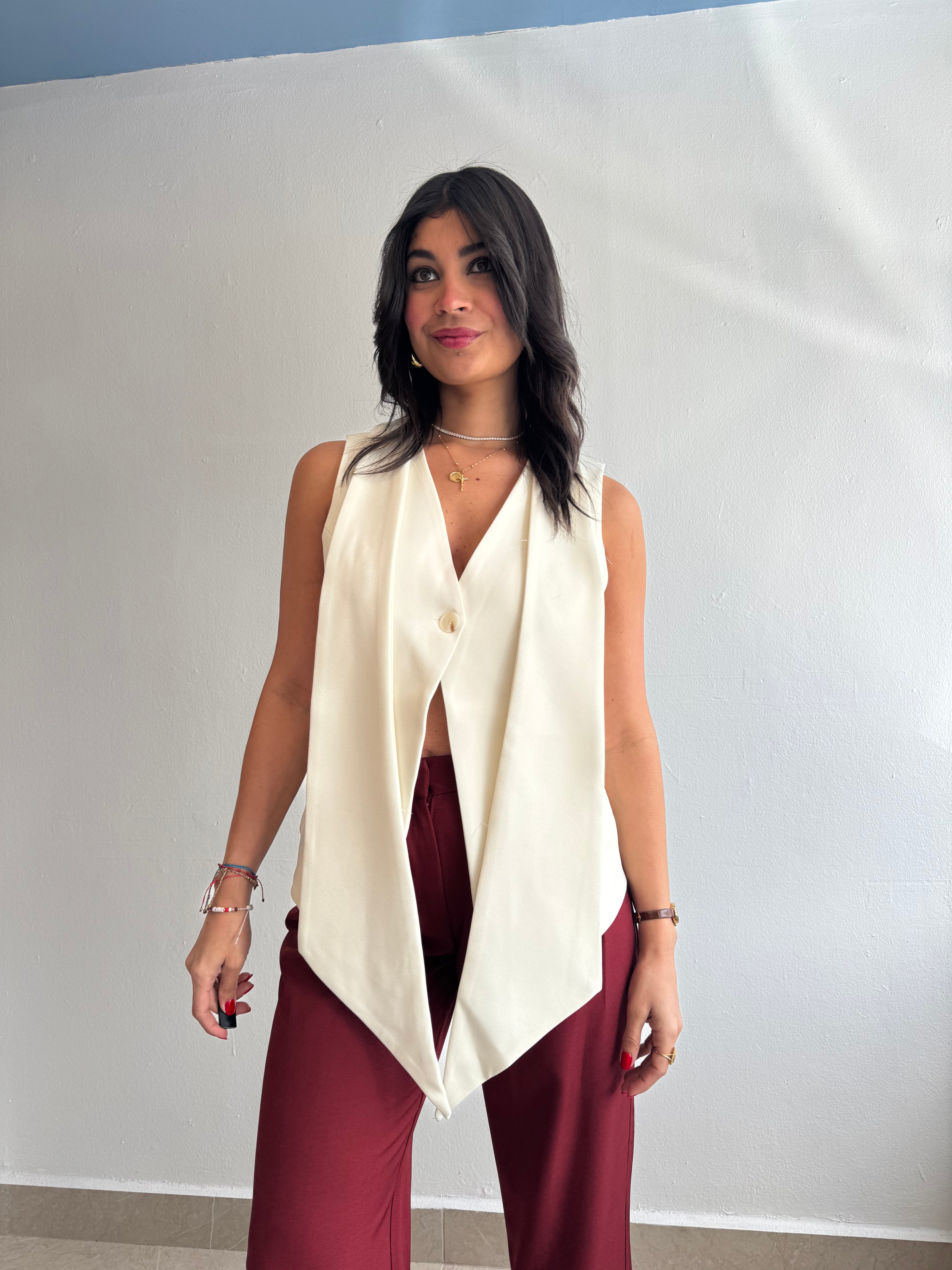 IVORY VEST