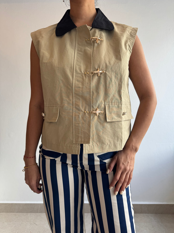 OLIVE VEST