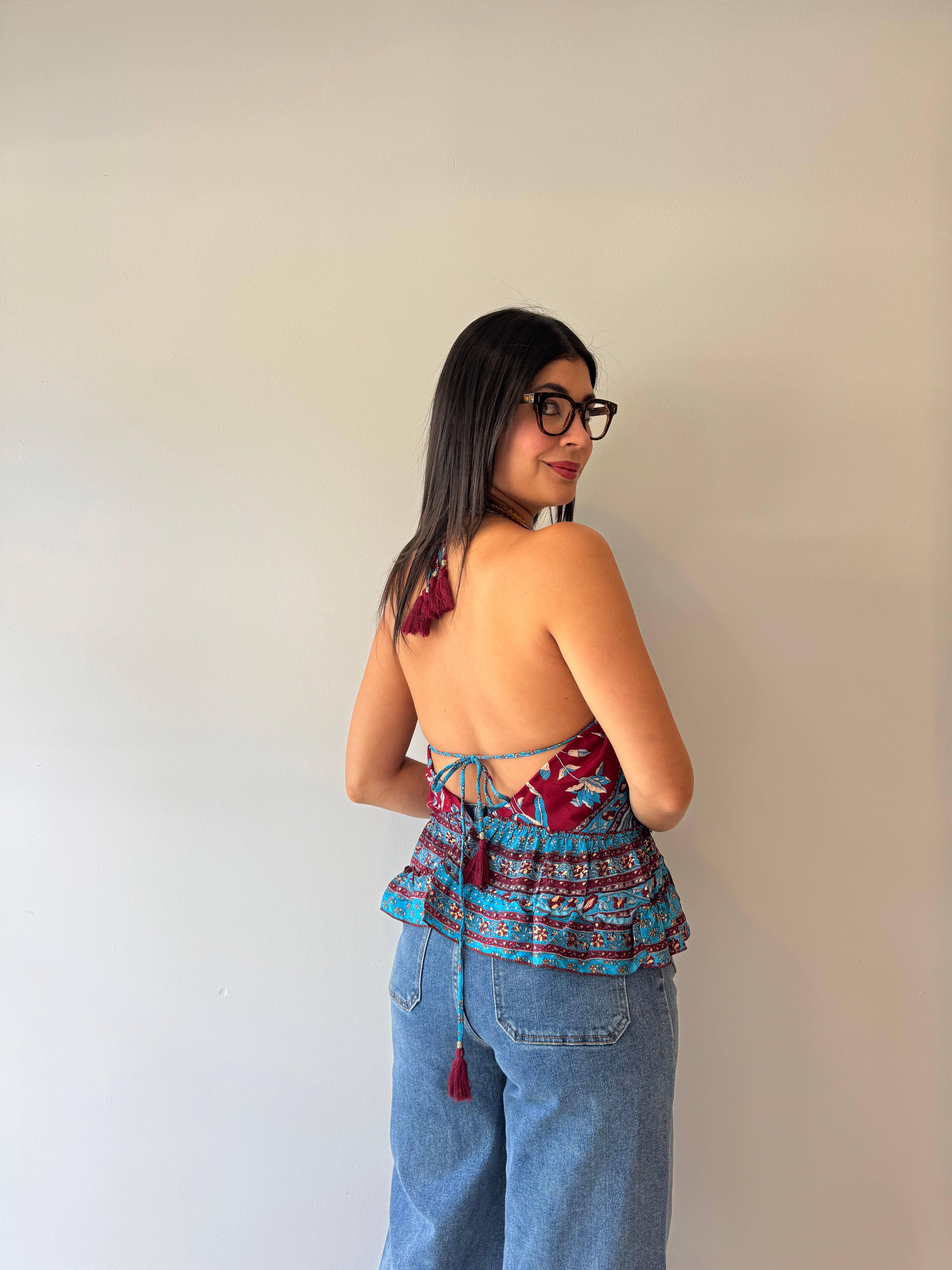 ISA HALTER TOP