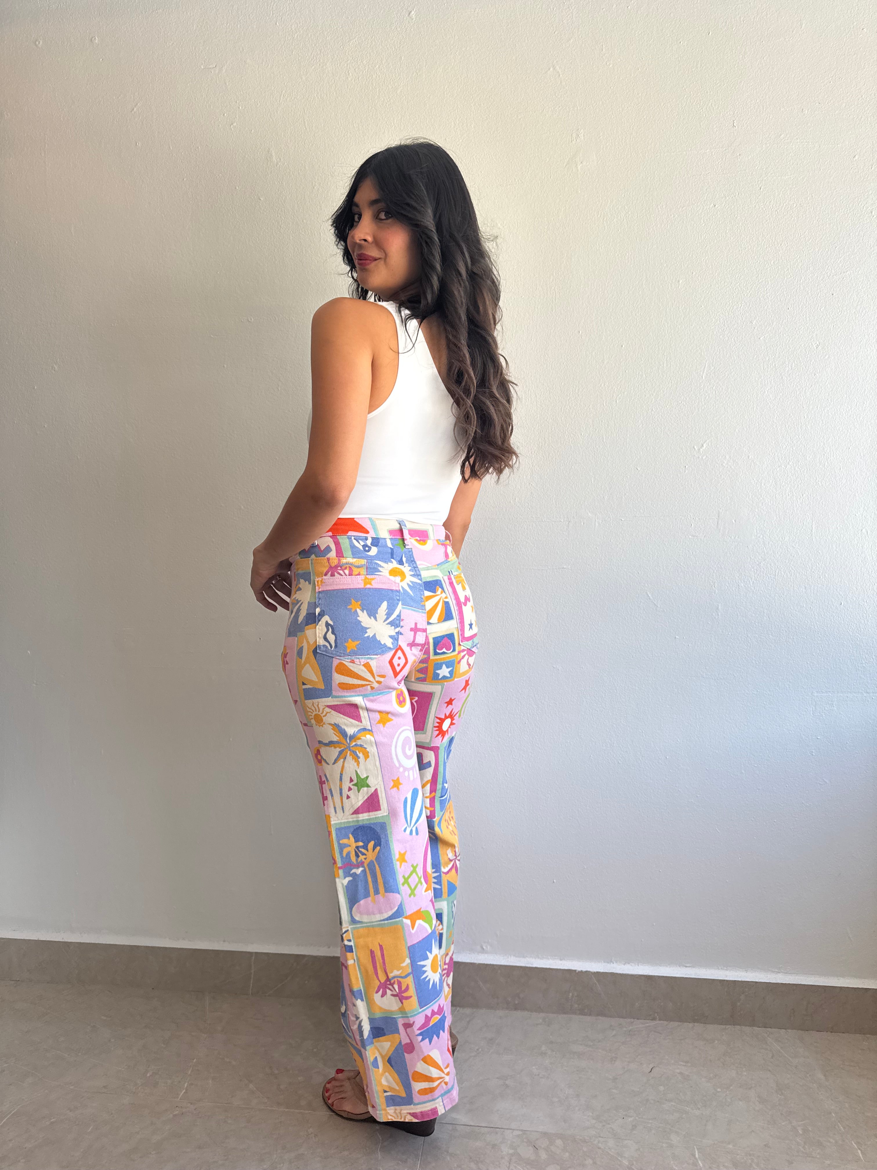 IBIZA DENIM PANTS