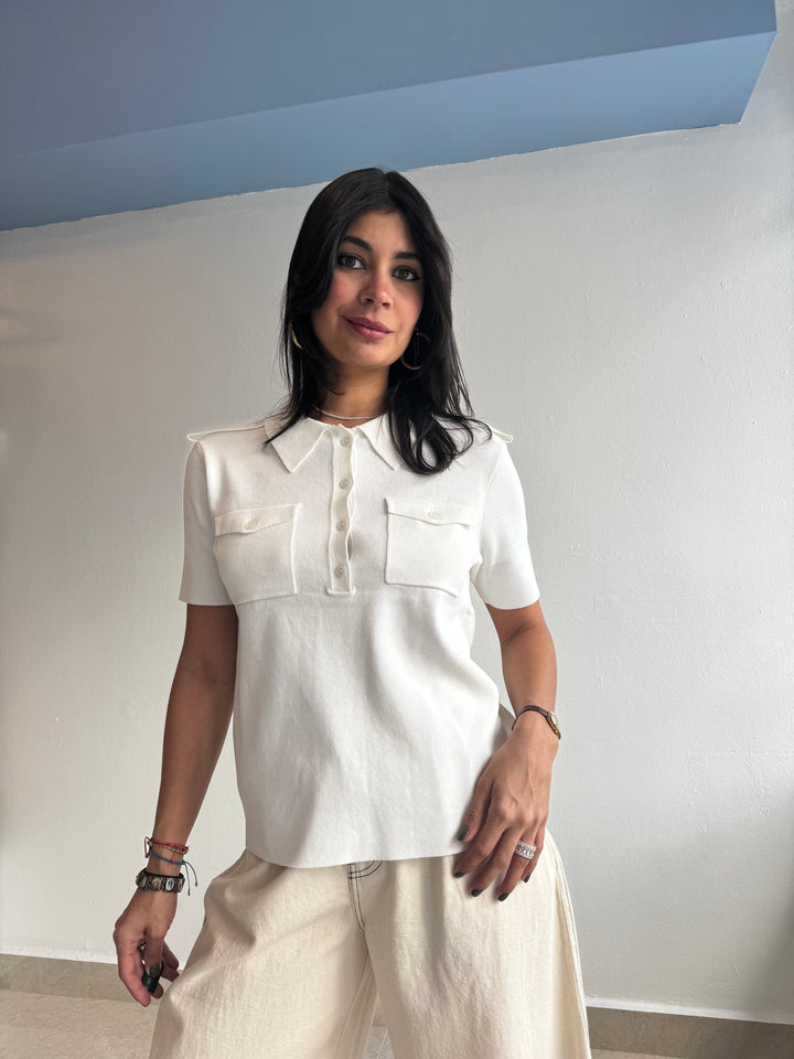 WHITE POLO