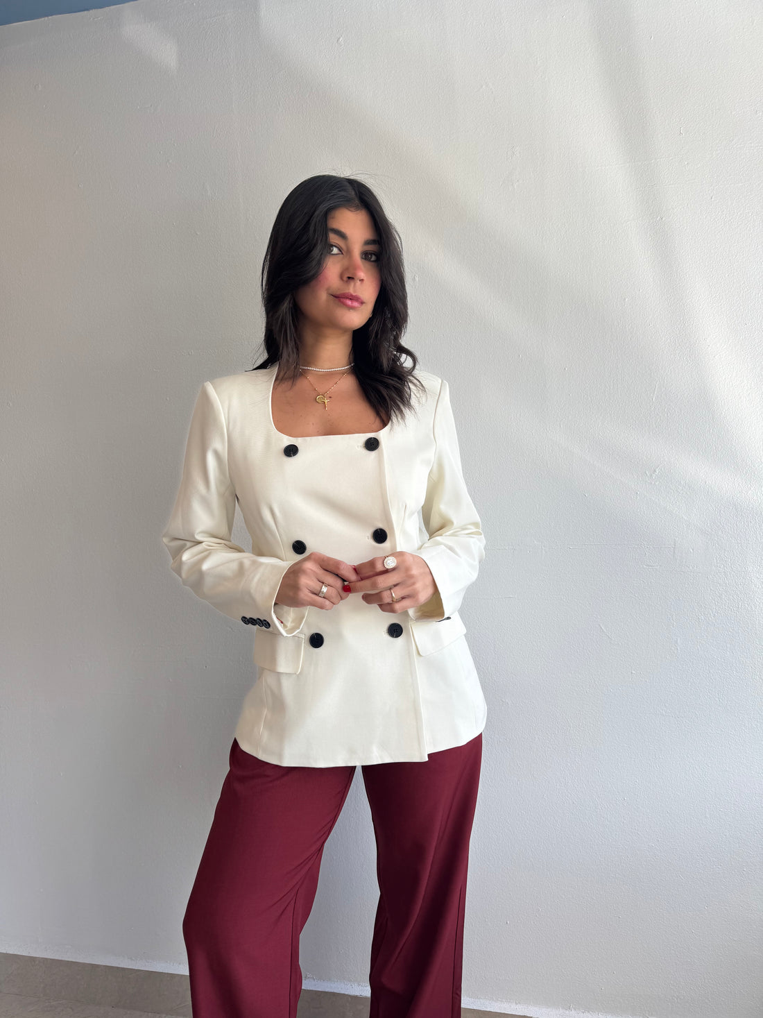 IVORY BLAZER