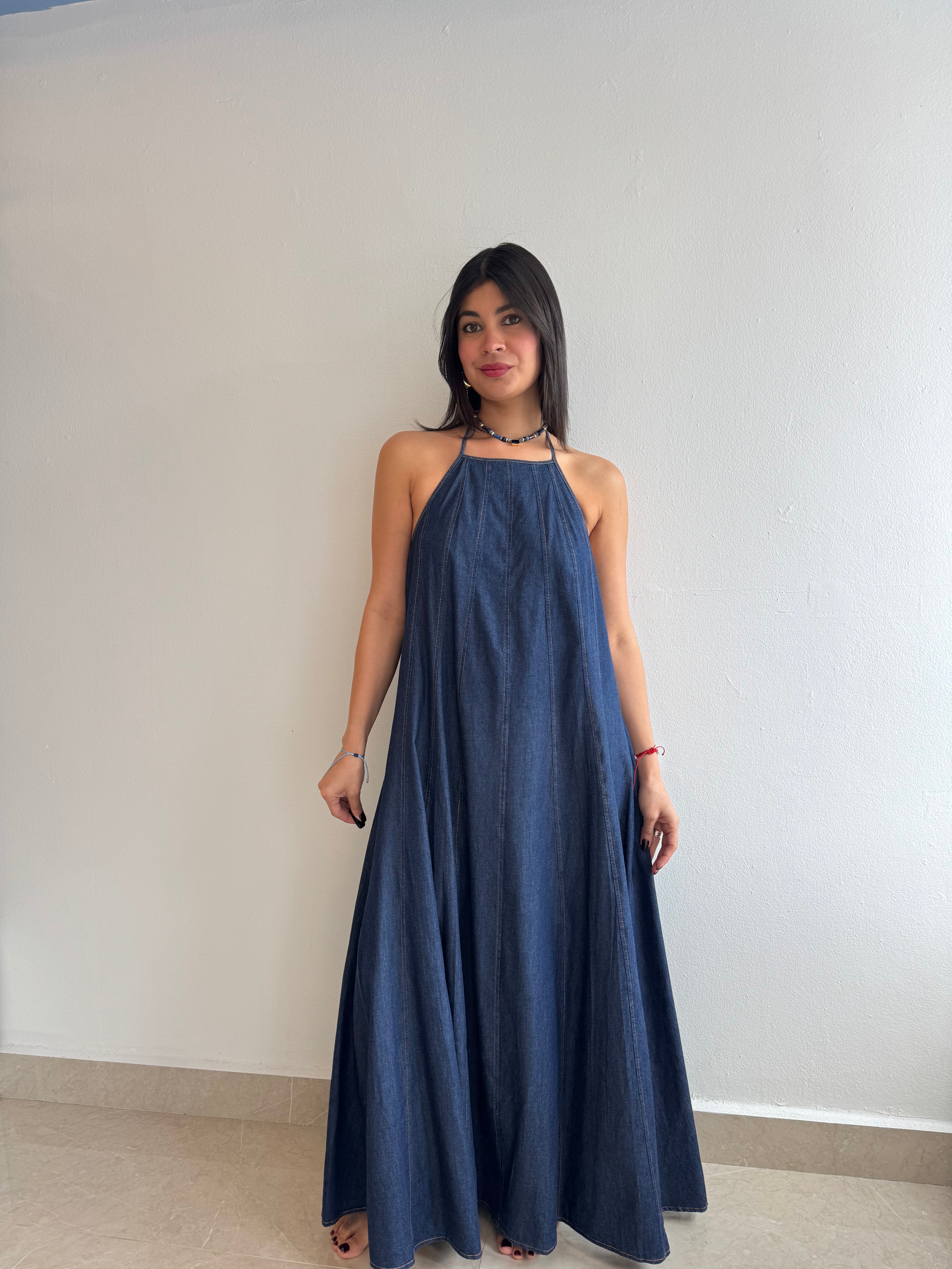 INDIGO DRESS