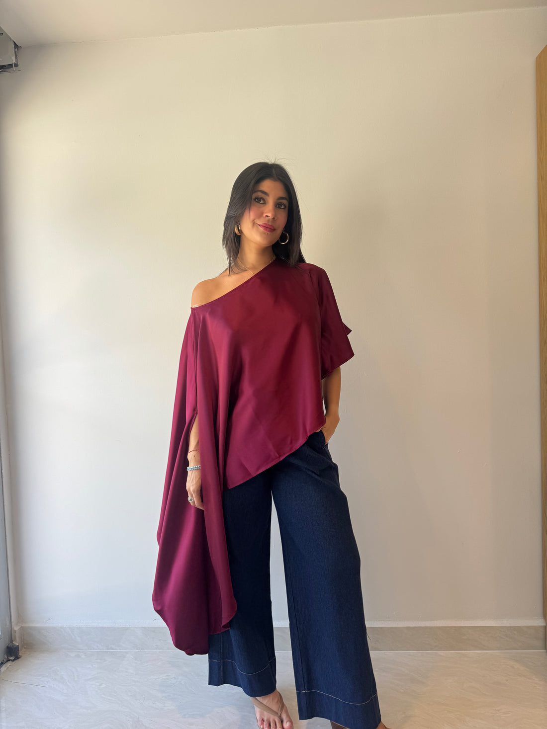 BURGUNDY TOP
