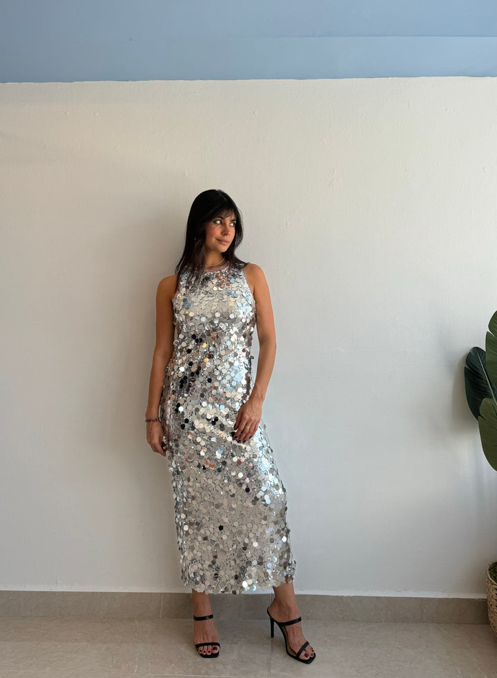 SILVER DRESS