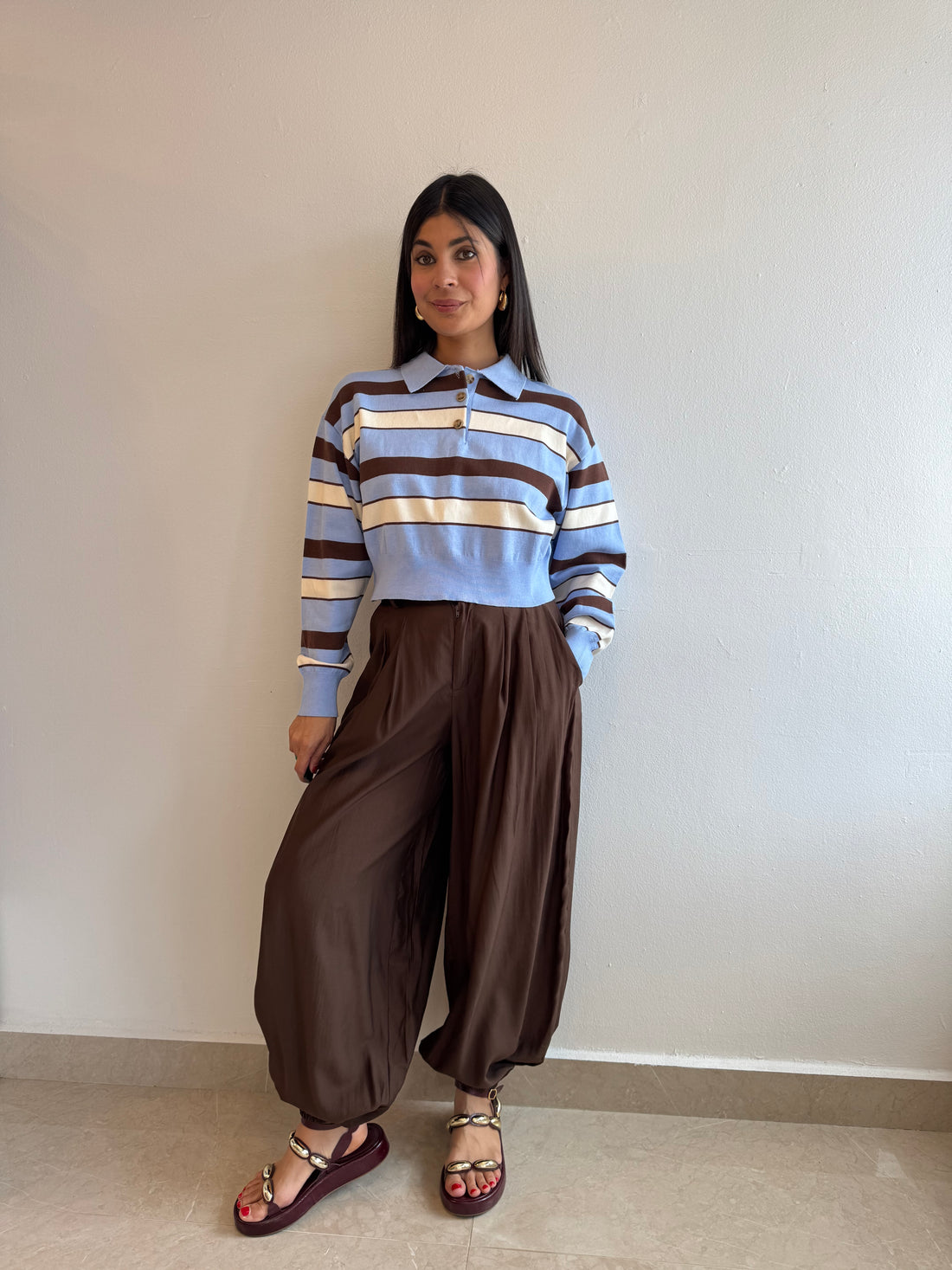 BROWN PANTS