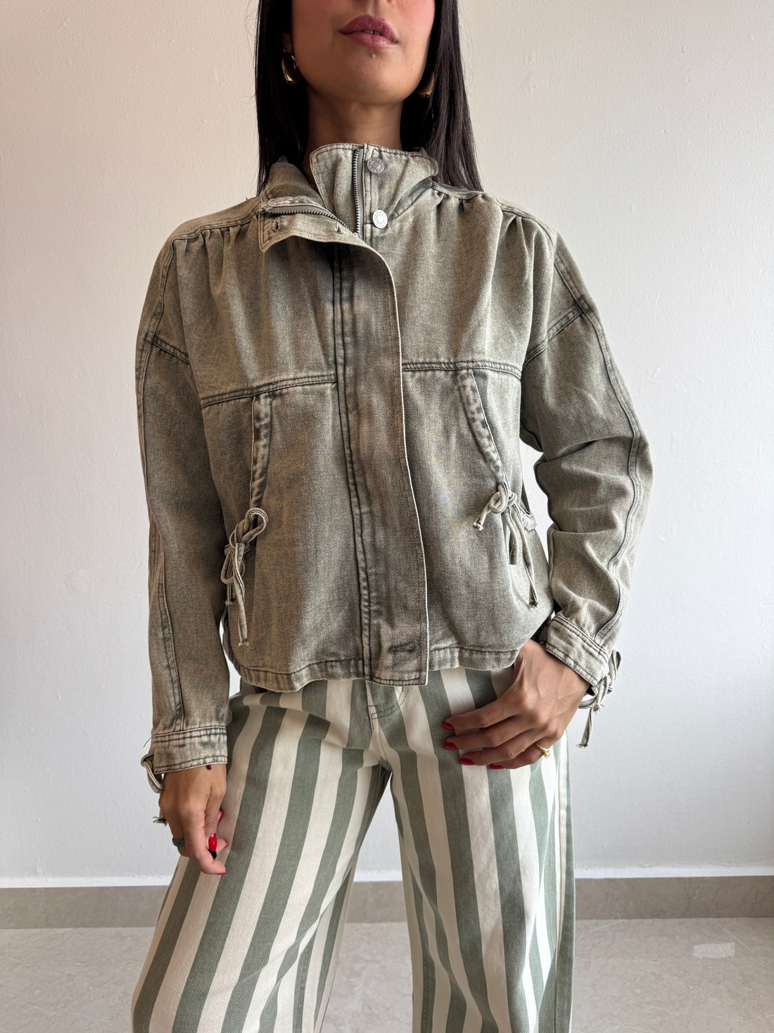 VINTAGE OLIVE JACKET