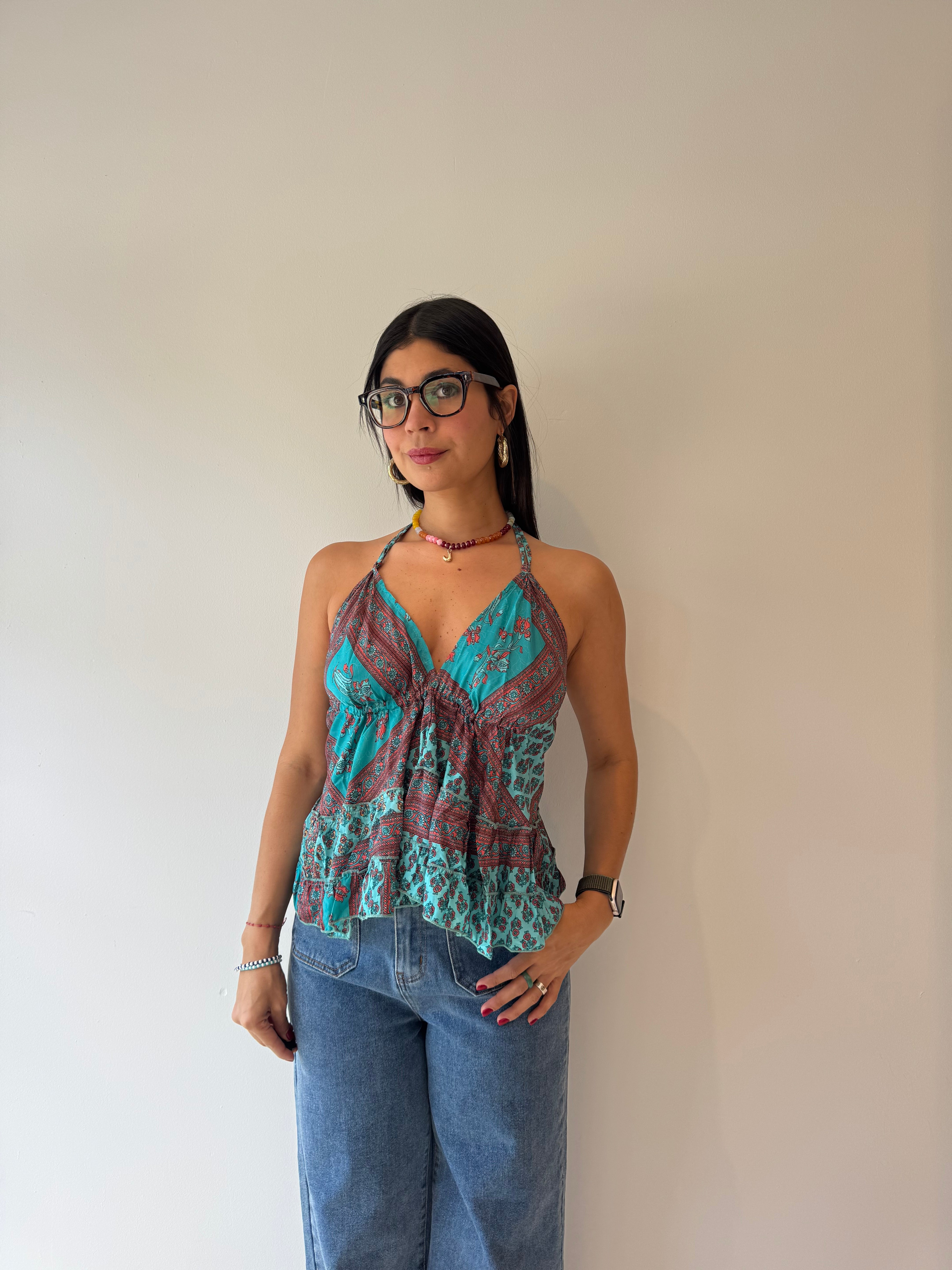 ISA HALTER TOP