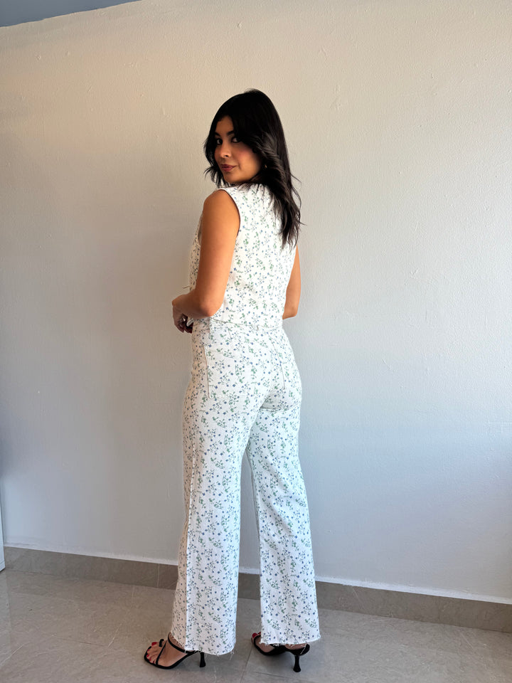FLORAL PANTS