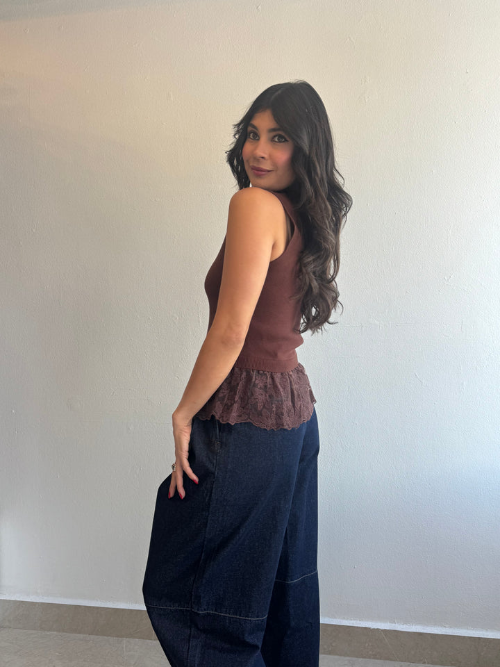 BROWN TOP