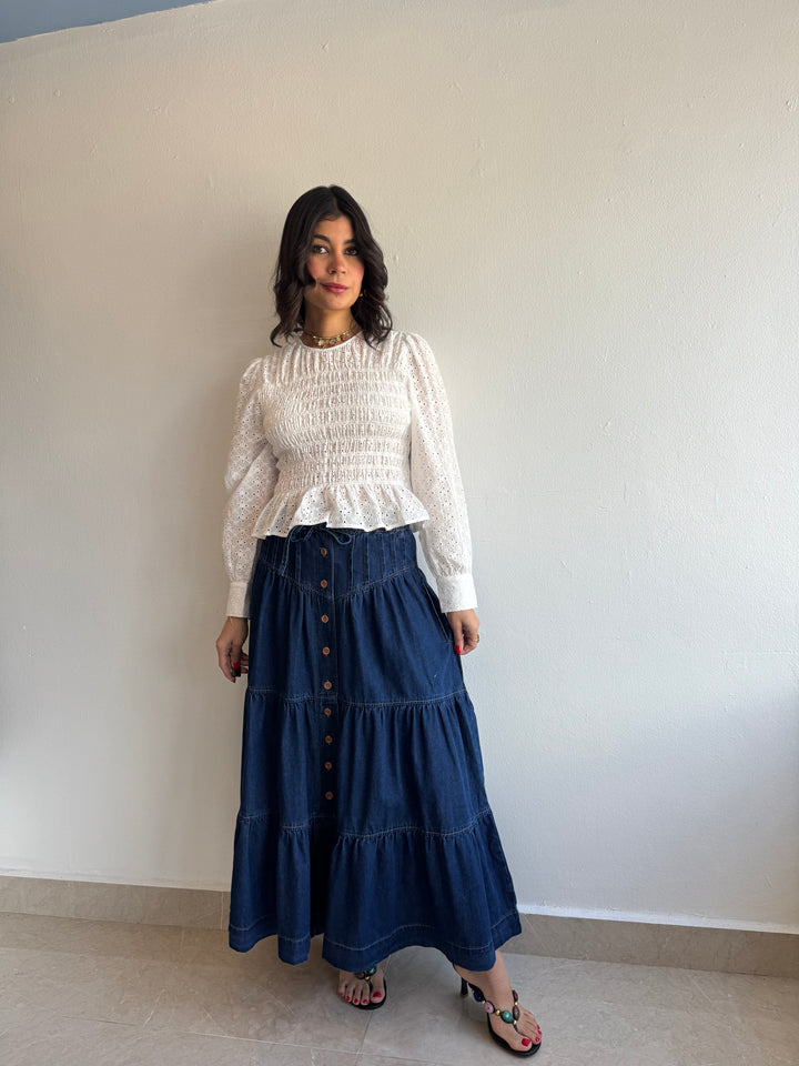DENIM SKIRT