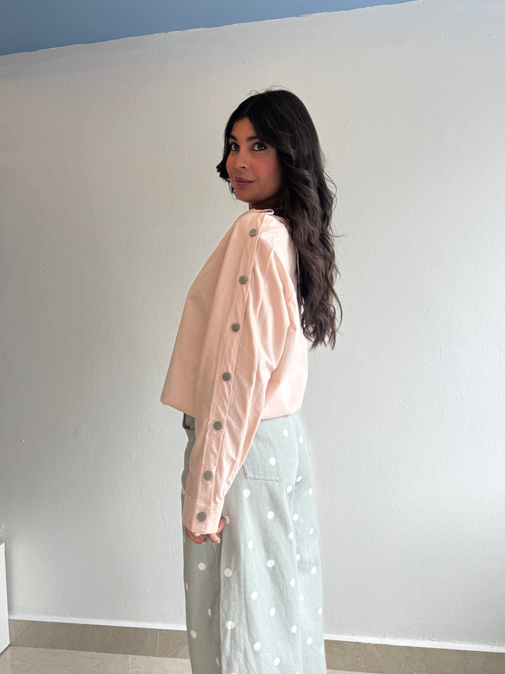 POWDER PINK BLOUSE