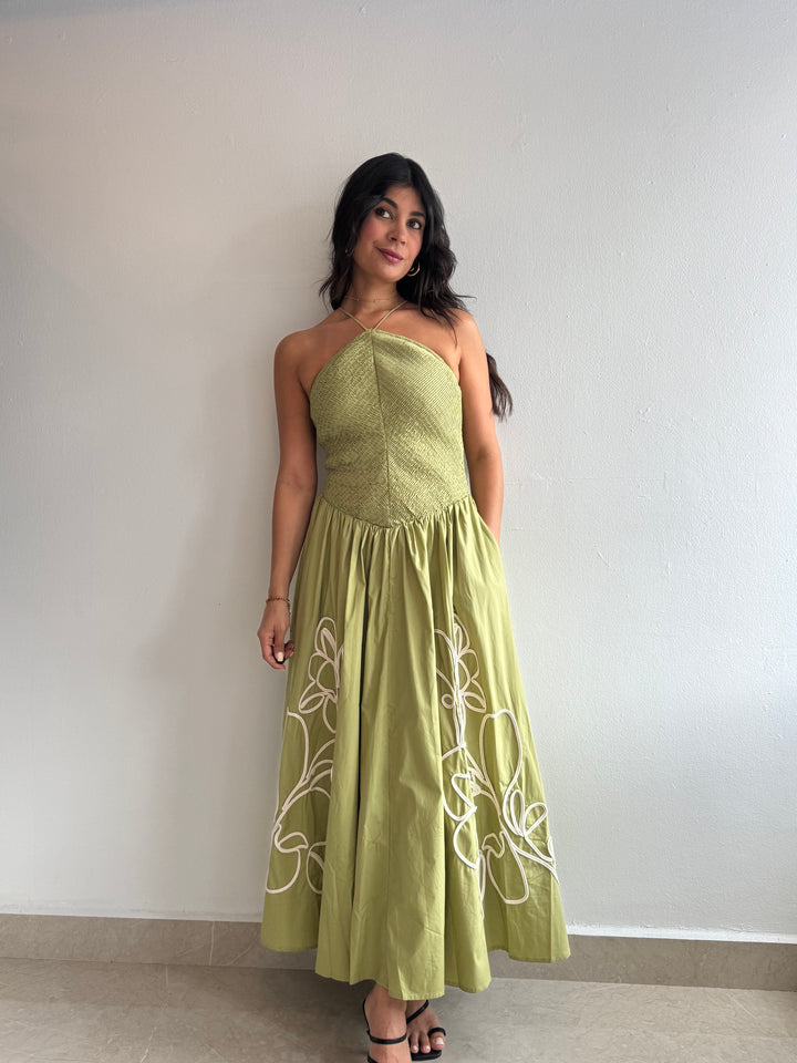 GREEN DRESS