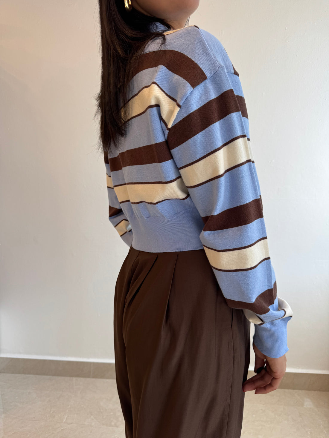 BLUE MULTI TOP