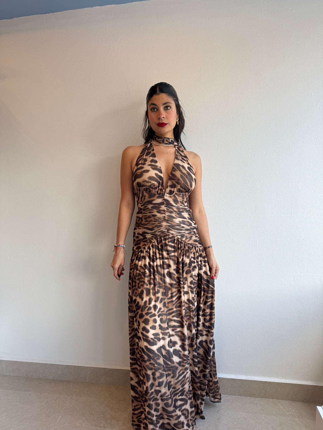 LEOPARD DRESS