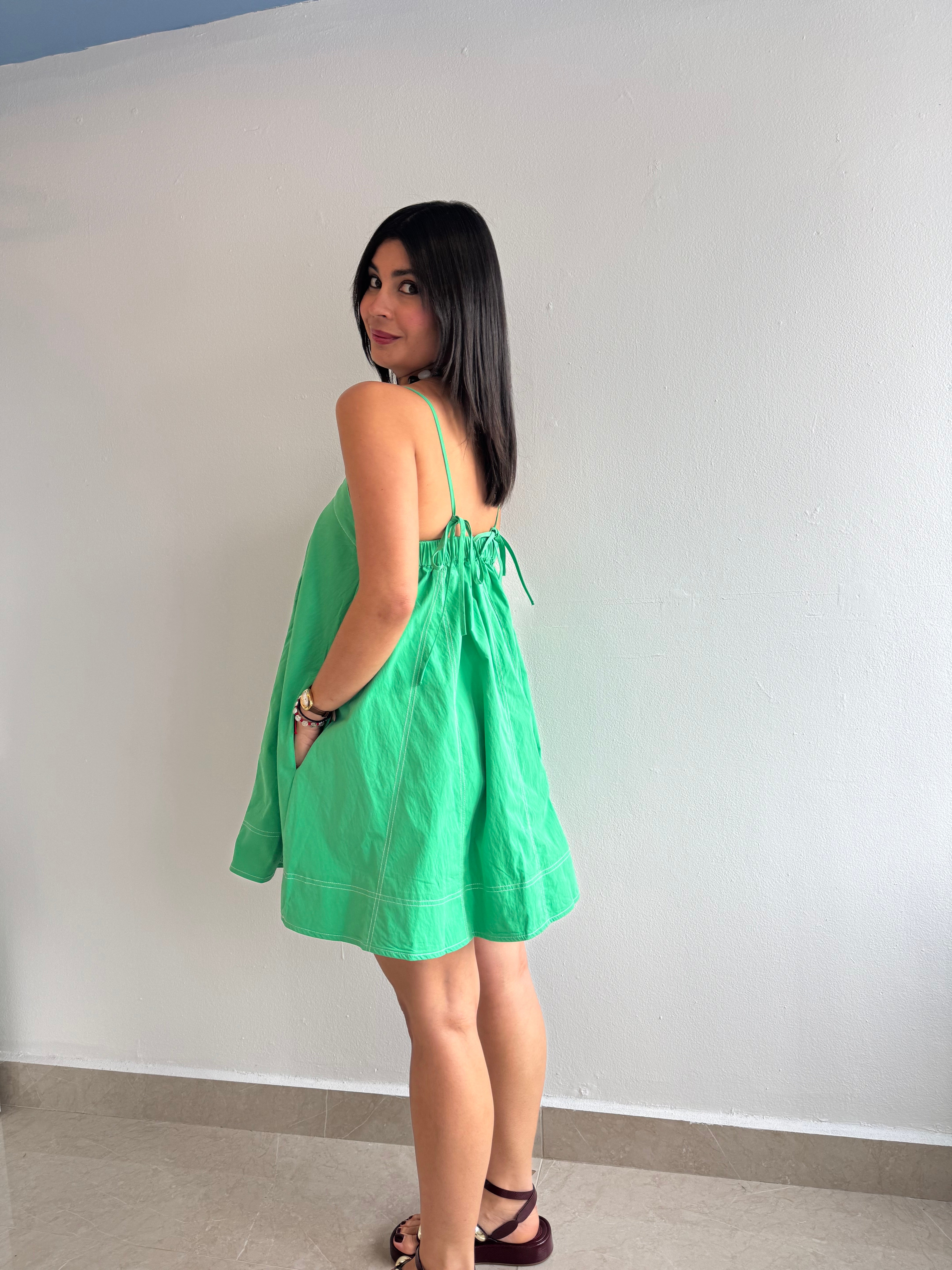 GREEN DRESS
