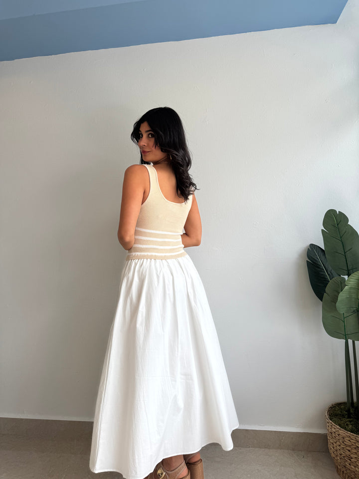TAUPE DRESS