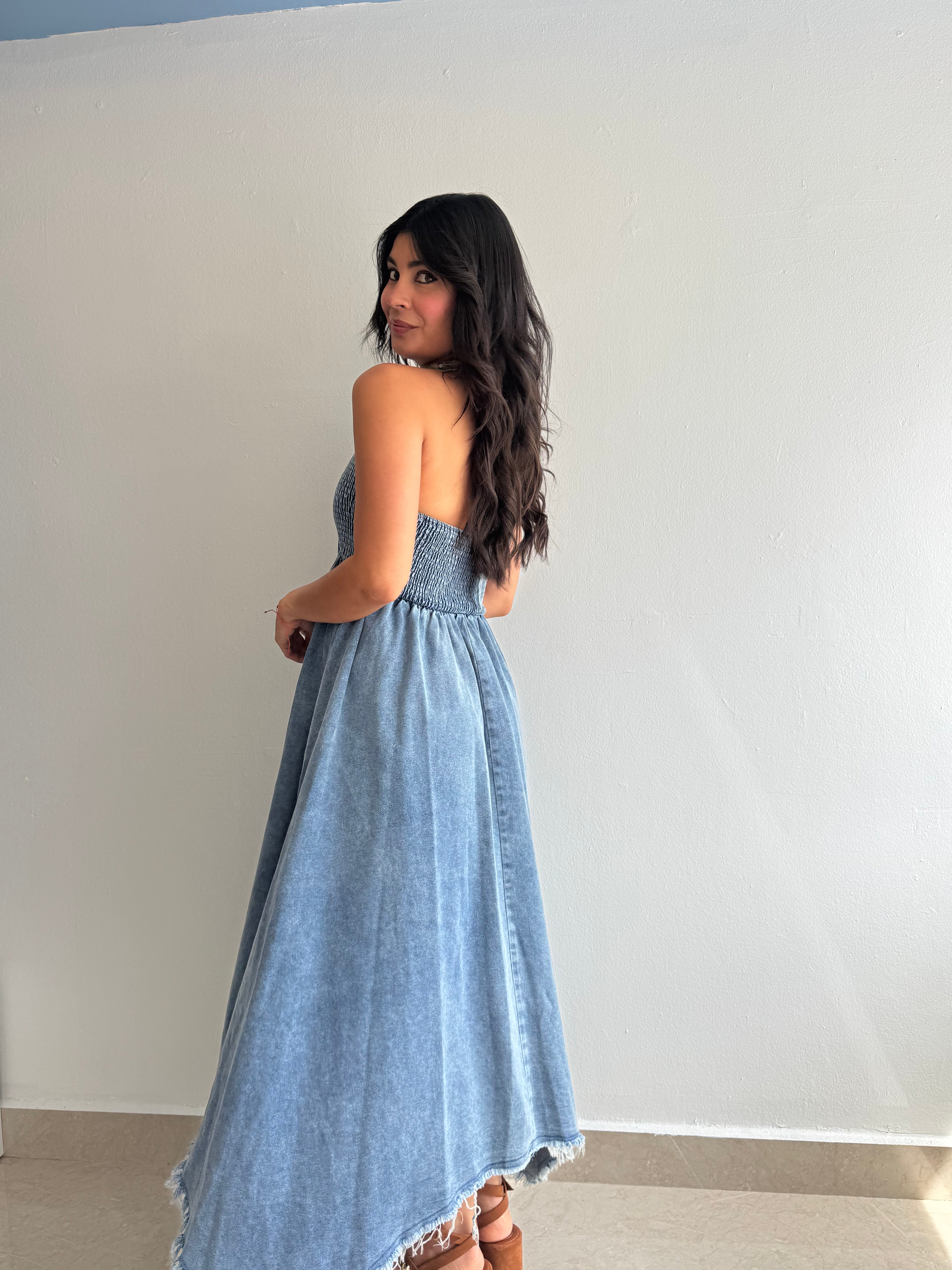INDIGO DRESS