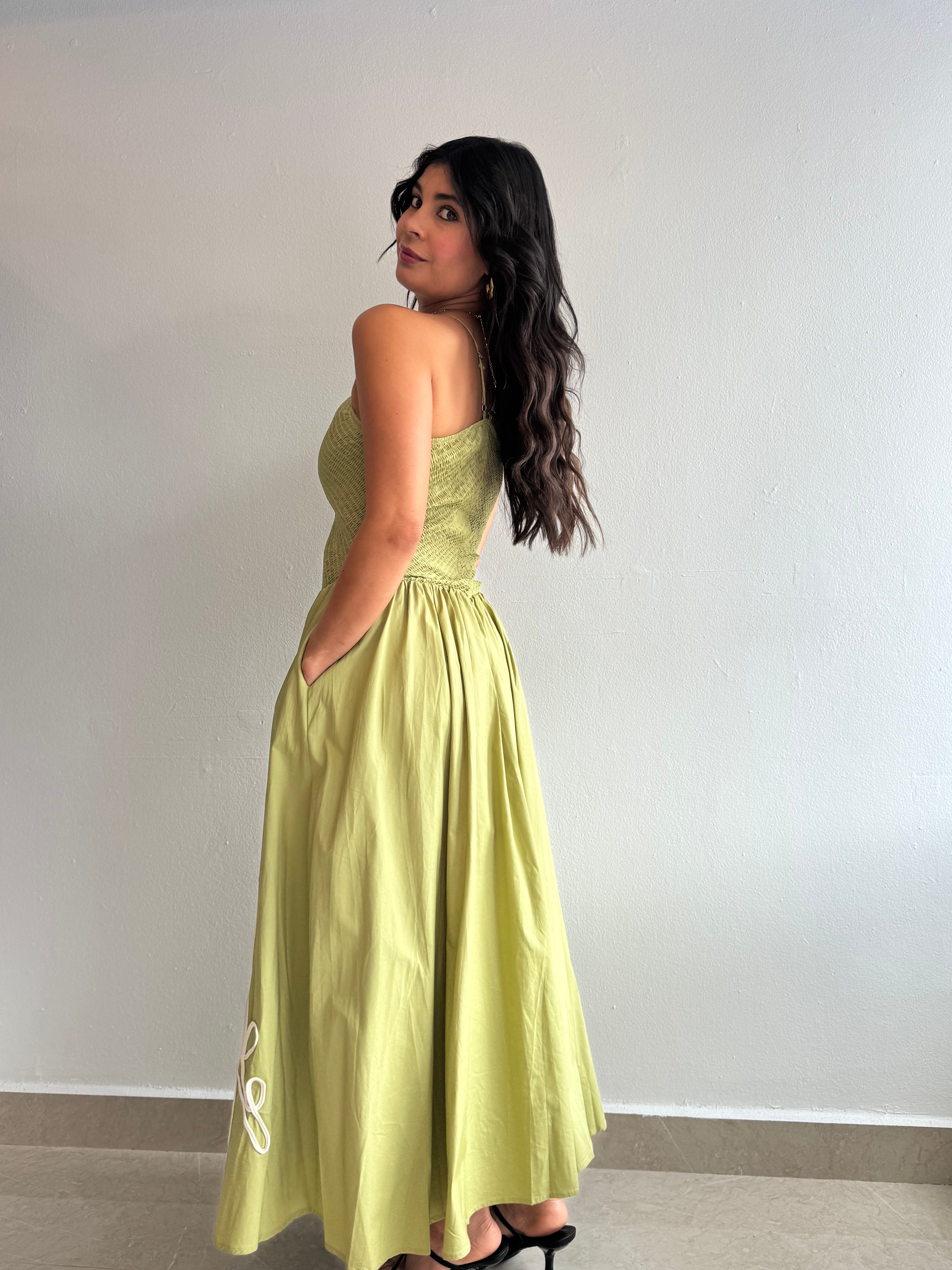 GREEN DRESS