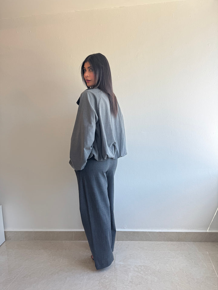 CHARCOAL TROUSERS