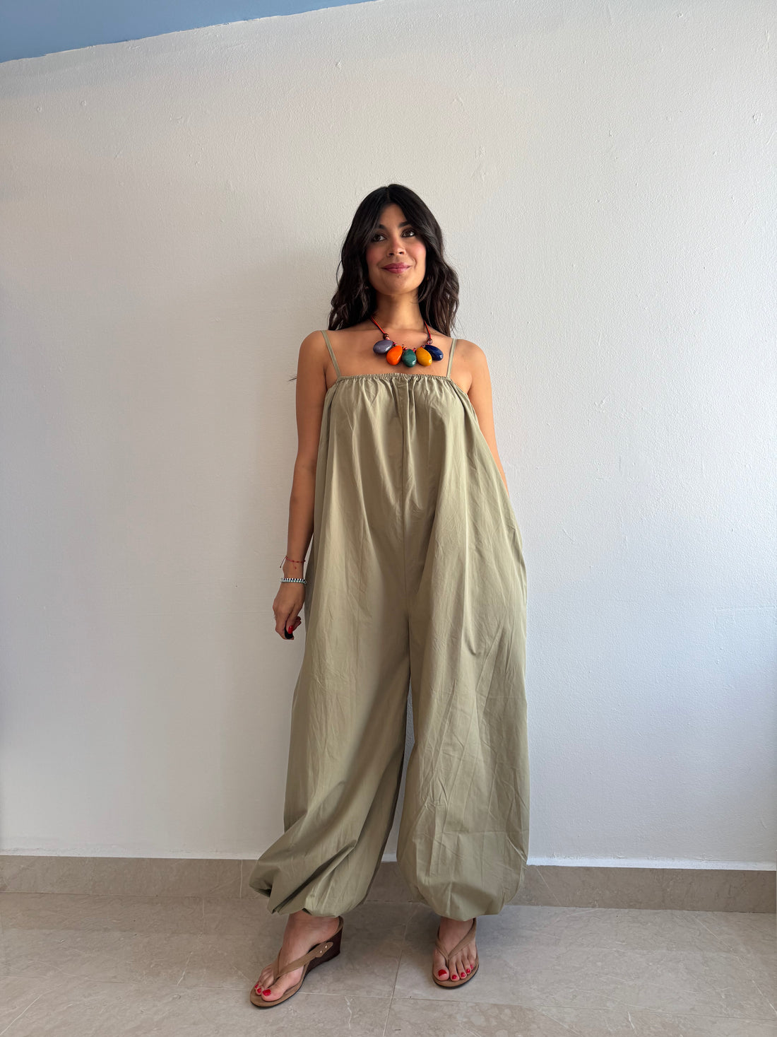 OLIVE JUMPSUIT
