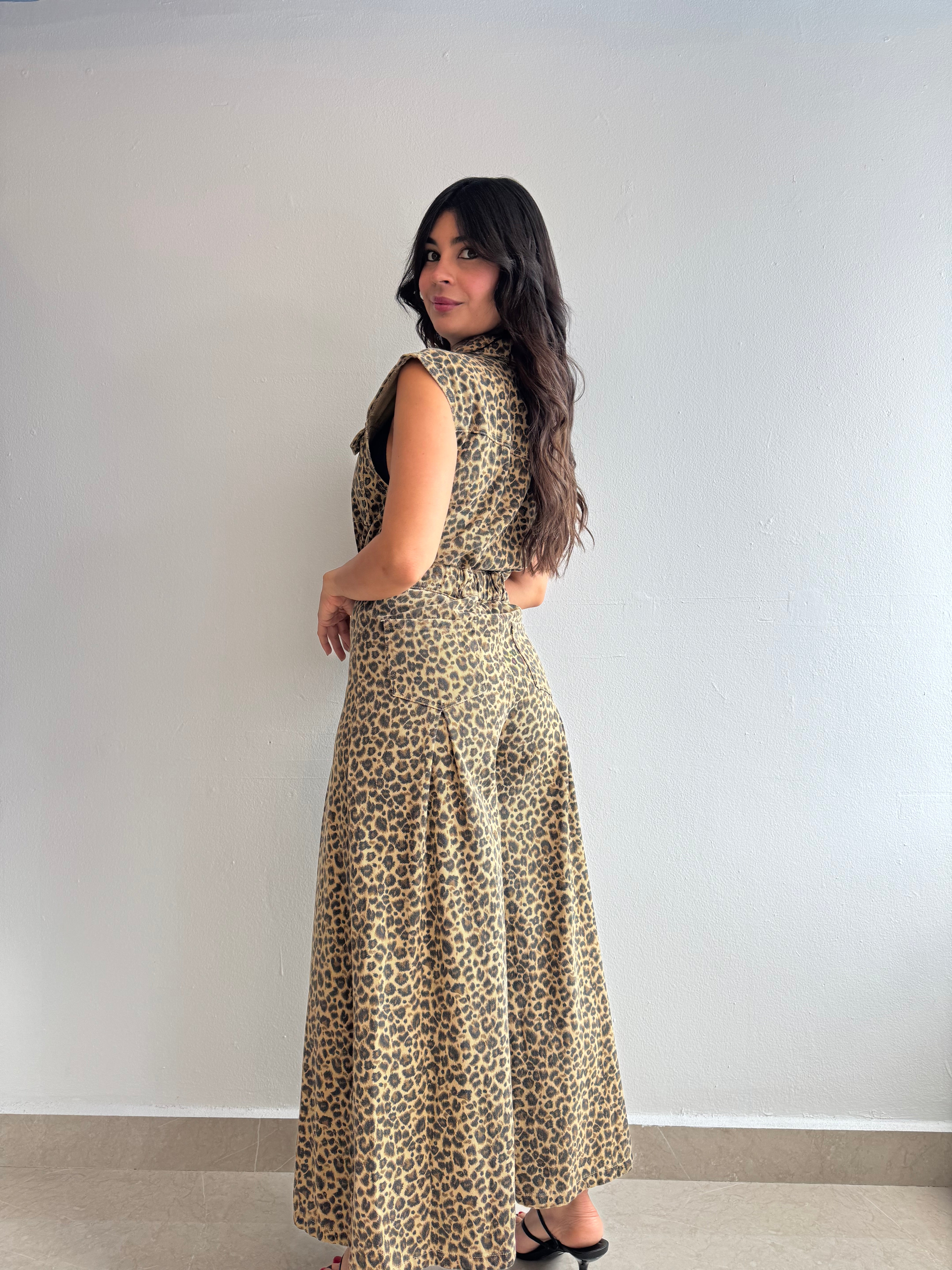 LEOPARD JUMPSUIT