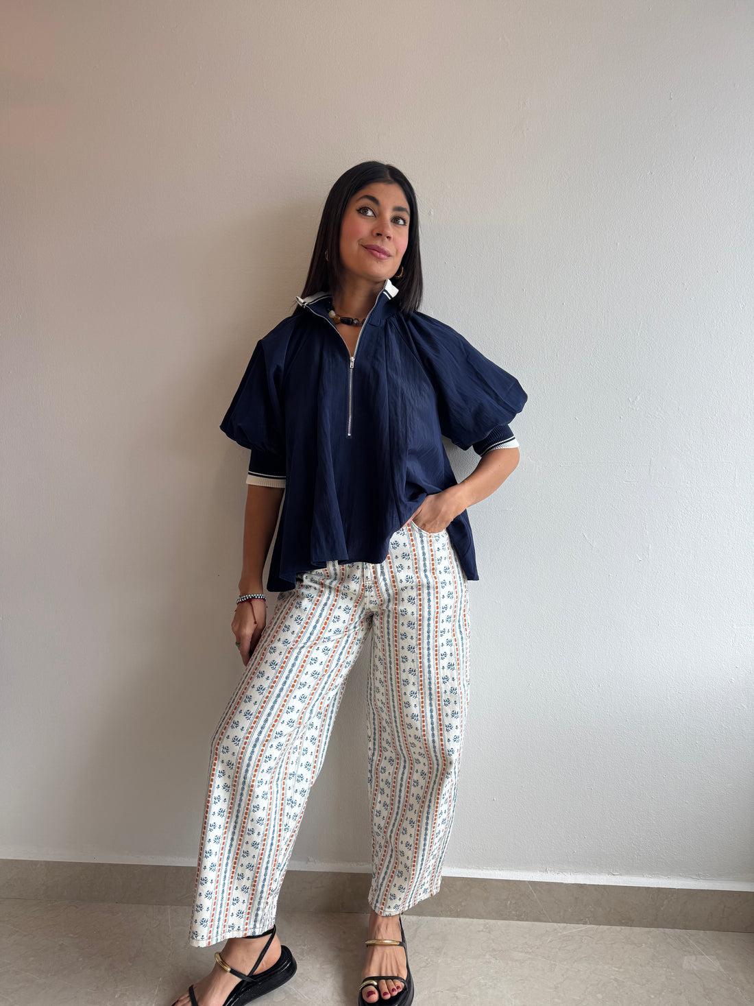 FLORAL PANTS