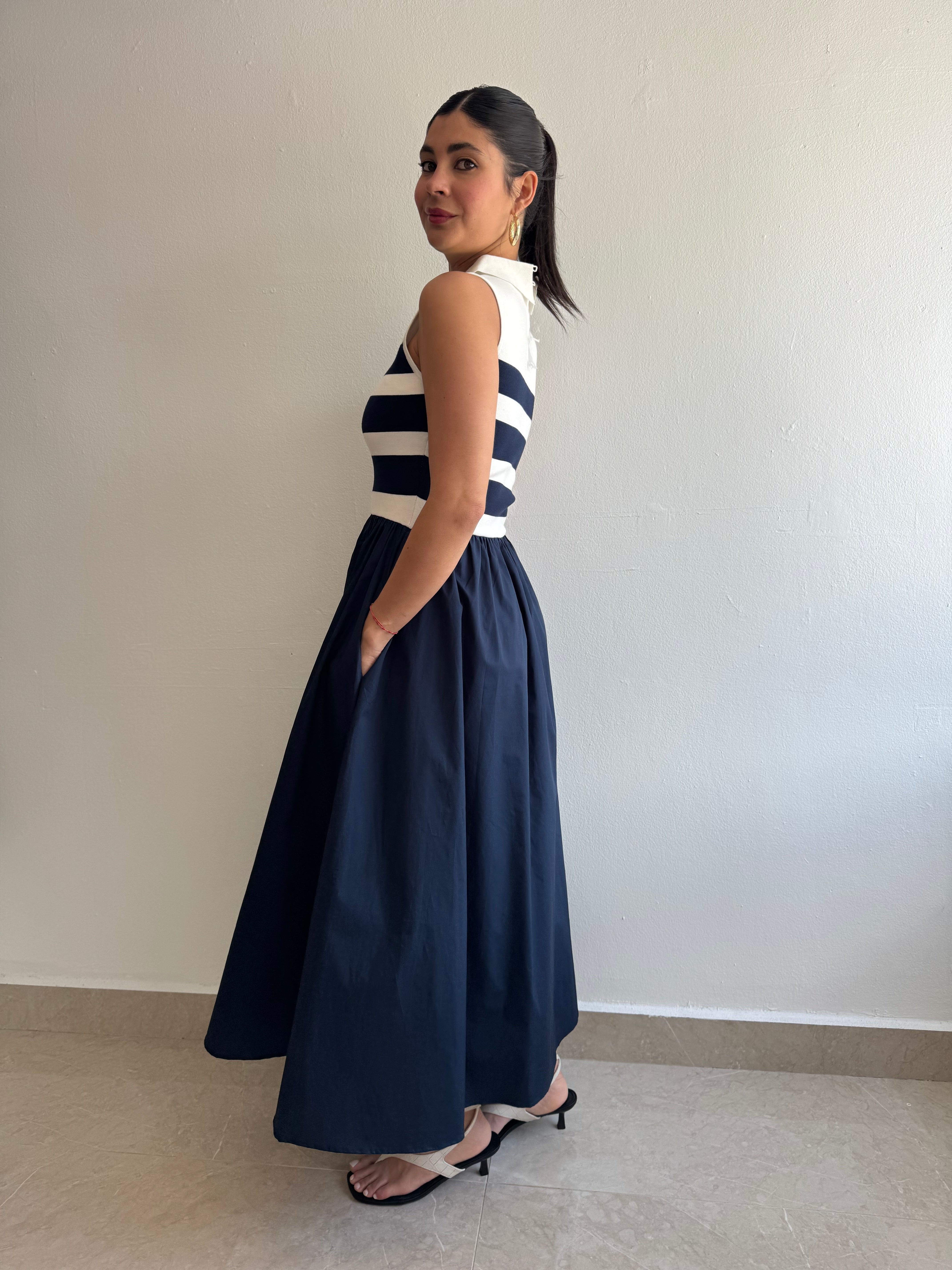 NAVY DRESS