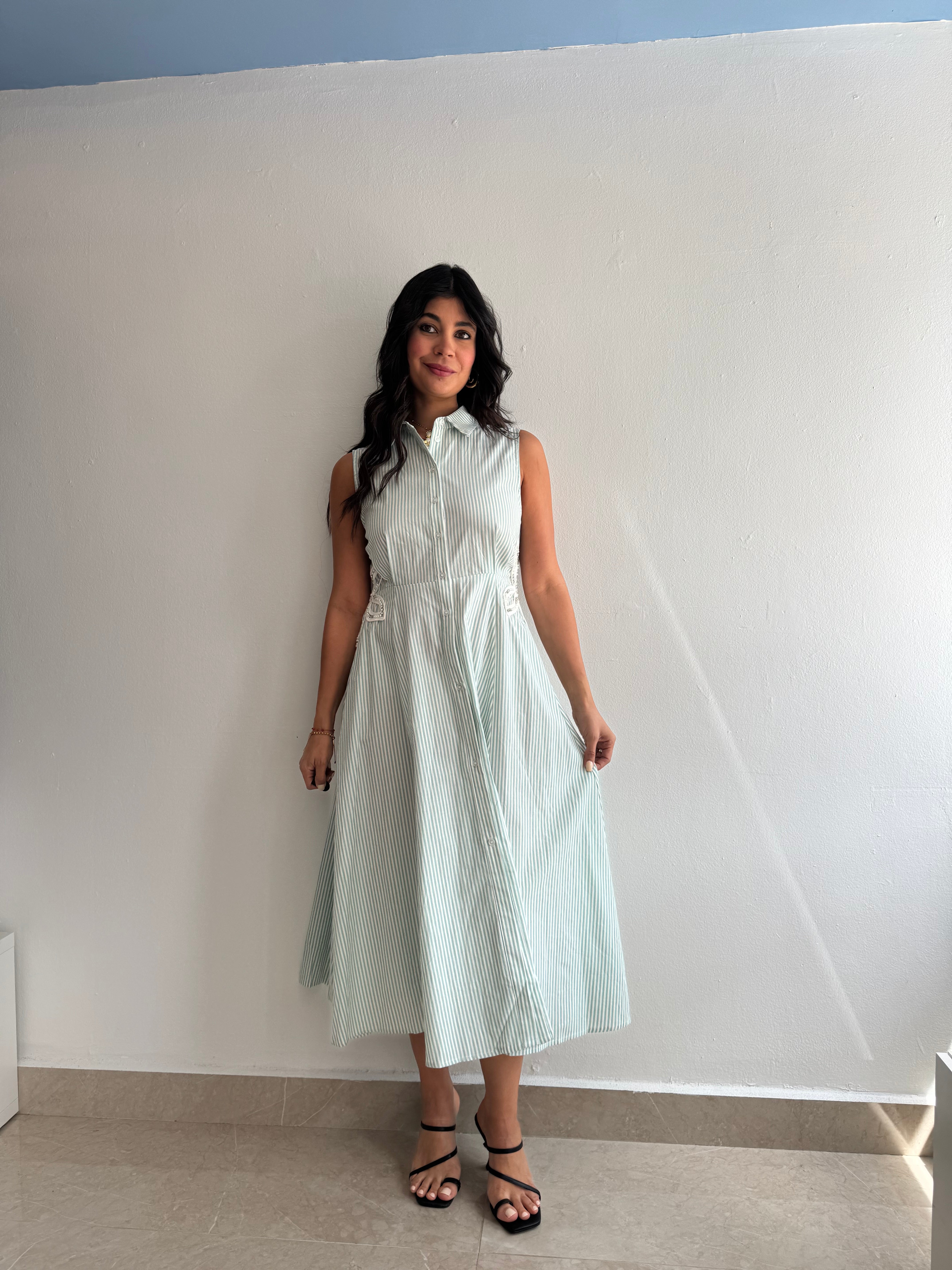SAGE DRESS