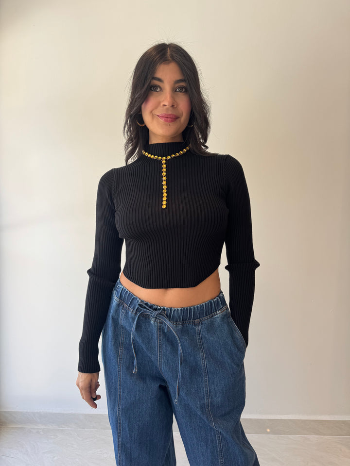 CROP SWEATER