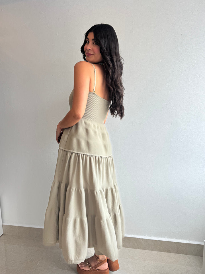 SAGE DRESS