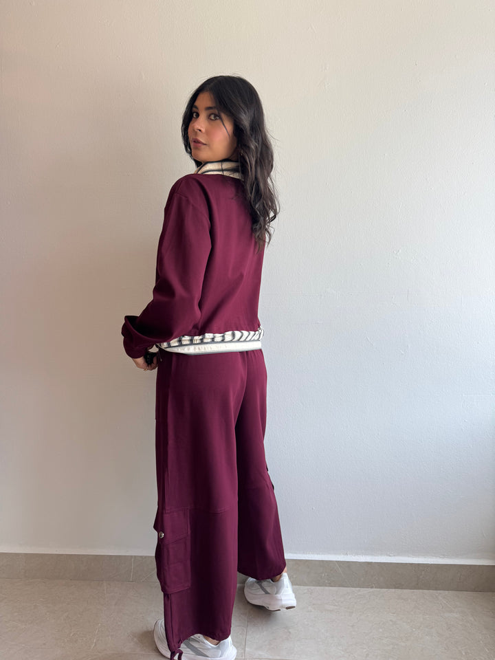 BURGUNDY SET