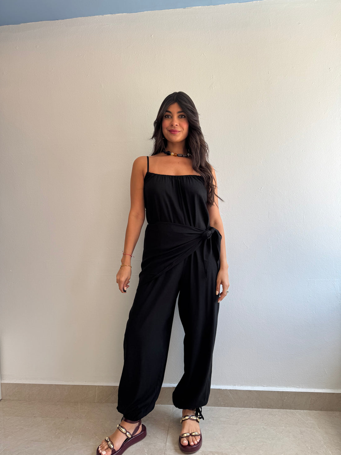 BLACK JUMPSUIT