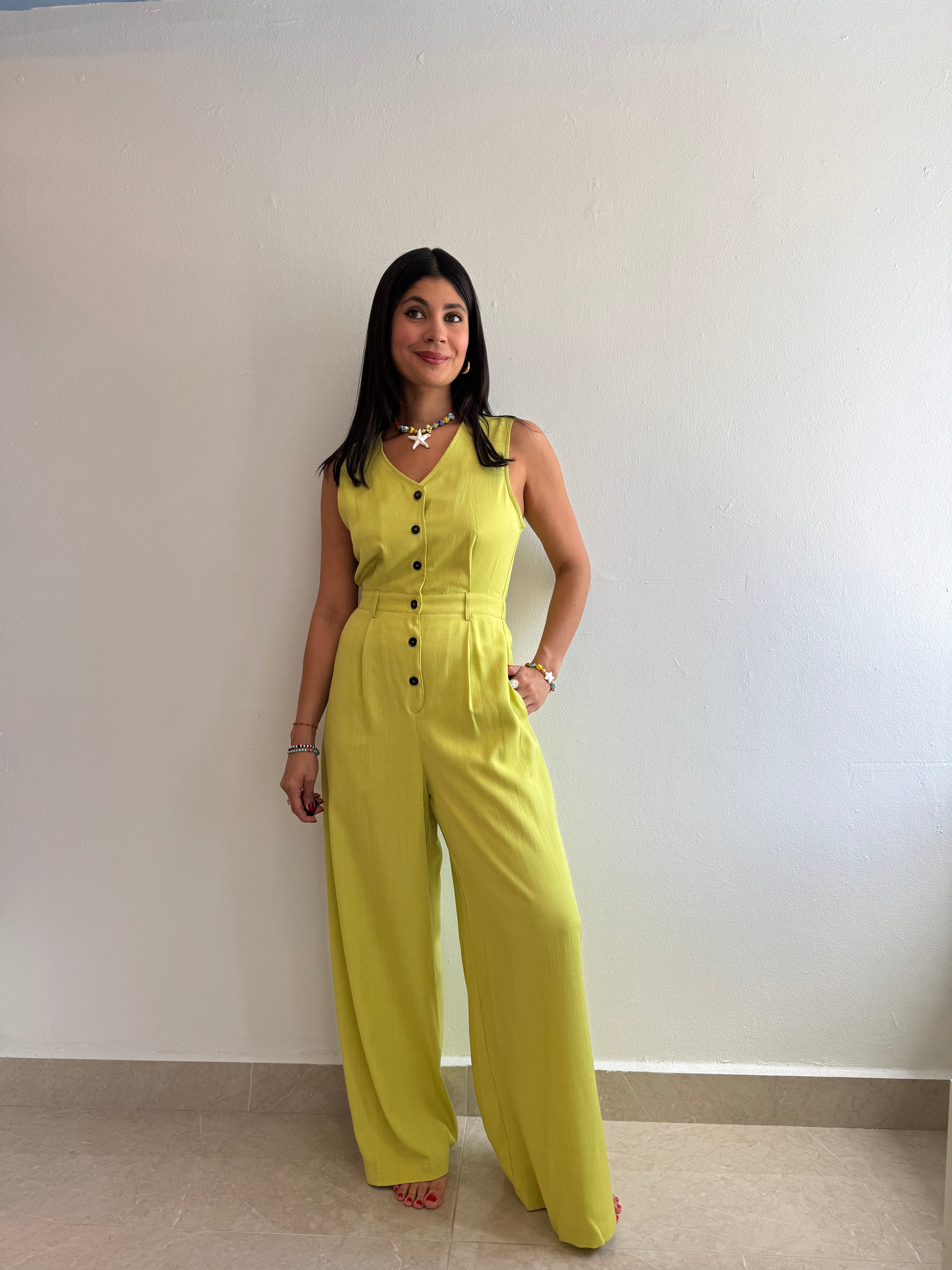 LIME JUMPSUIT