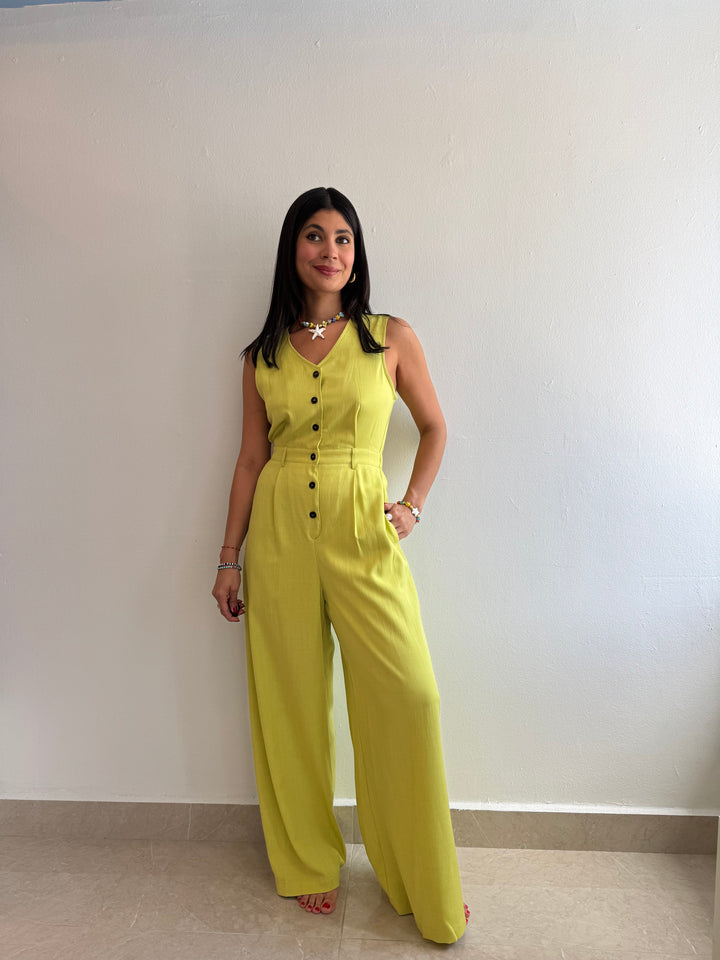 LIME JUMPSUIT