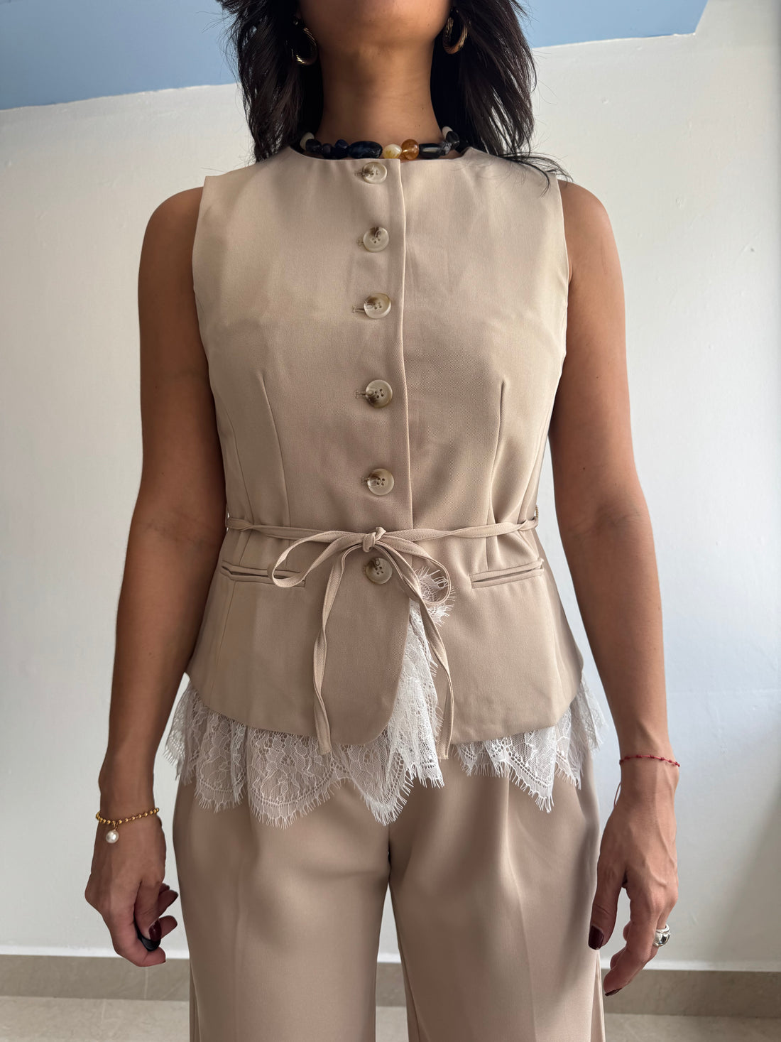 KHAKI VEST